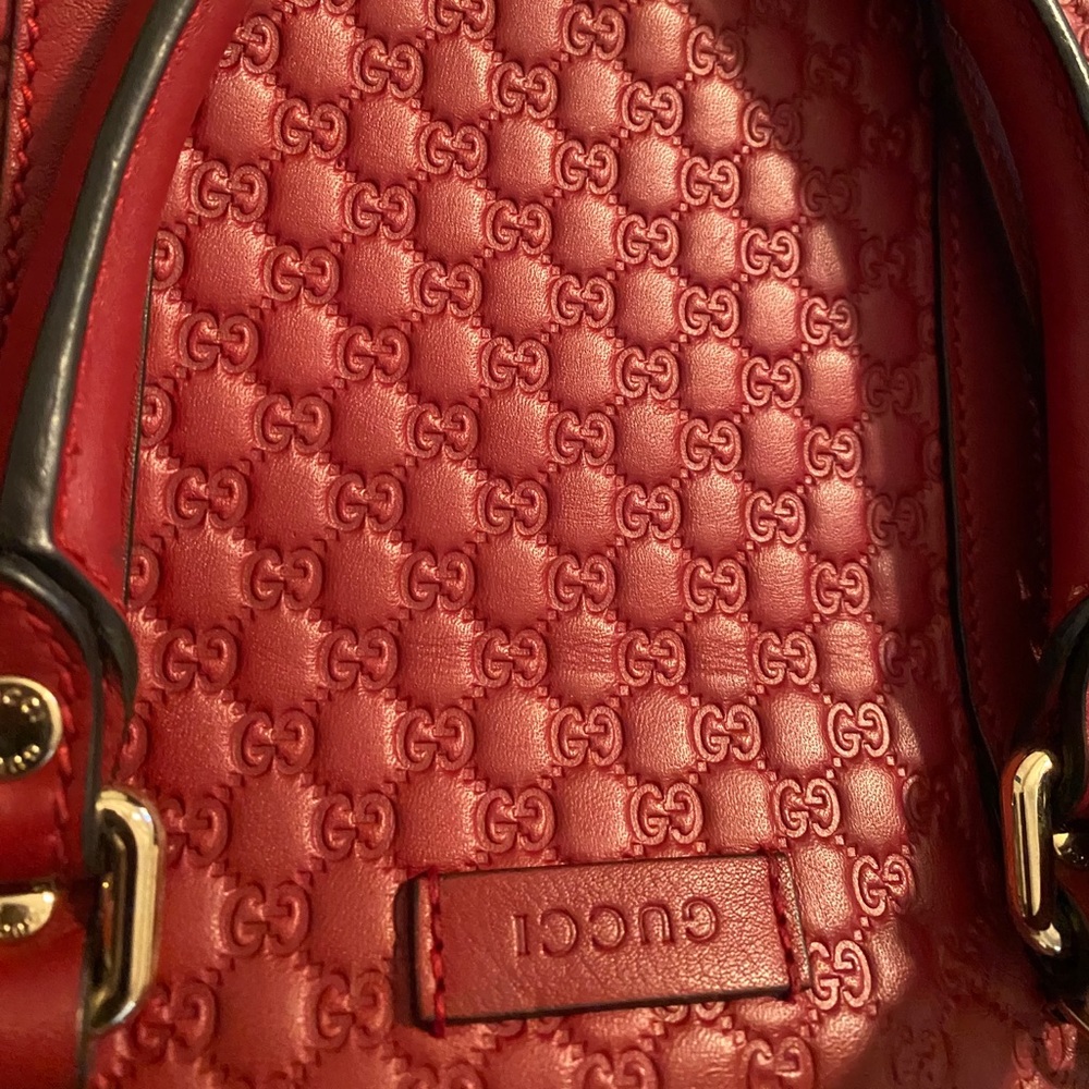 AUTHENTIC GUCCI TOP HANDLE SATCHEL CROSSBODY BAG